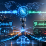 Mavenir Voice AI processing real-time speech and security across a telecom network